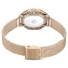 Matrix Octagon-klocka med metallarmband, guldfärgad, champagneguldfärgad yta