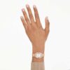 Matrix Octagon-klocka med metallarmband, roséguldfärgad, roséguldfärgad ytbehandling