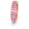 Matrix-ring med baguetteslipning, rosa, roséguldpläterad Matrix-ring med baguetteslipning, rosa, roséguldpläterad