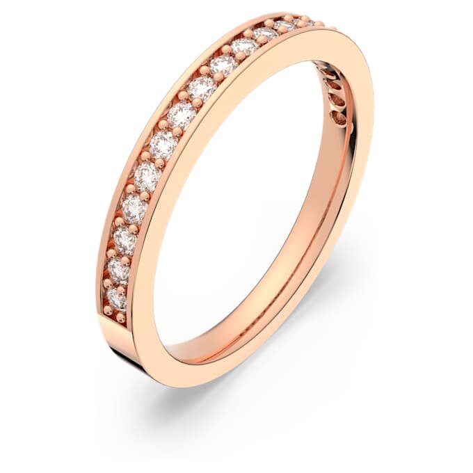 Matrix-ring, vit, roséguldpläterad Matrix-ring, vit, roséguldpläterad
