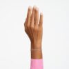 Matrix Tennis-Armband, rundslipade, rosa, rodiumpläterat Matrix Tennis-Armband, rundslipade, rosa, rodiumpläterat