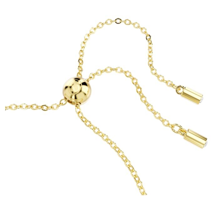 Matrix tennisarmband med blandade slipningar, karamellfärgat, guldpläterat Matrix tennisarmband med blandade slipningar, karamellfärgat, guldpläterat