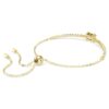 Matrix tennisarmband med blandade slipningar, karamellfärgat, guldpläterat Matrix tennisarmband med blandade slipningar, karamellfärgat, guldpläterat