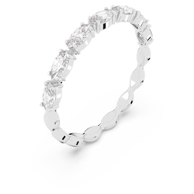 Matrix Vittore-ring, marquiseslipad, vit, rodiumpläterad Matrix Vittore-ring, marquiseslipad, vit, rodiumpläterad