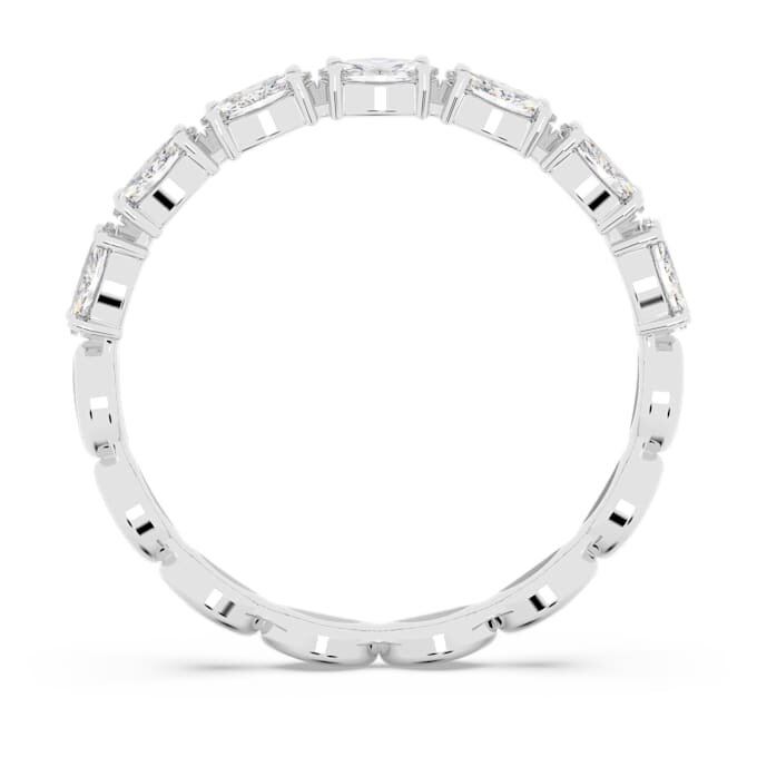 Matrix Vittore-ring, marquiseslipad, vit, rodiumpläterad Matrix Vittore-ring, marquiseslipad, vit, rodiumpläterad