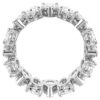 Matrix Vittore-ring, päronslipad, vit, silverfärgad yta Matrix Vittore-ring, päronslipad, vit, silverfärgad yta