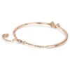 Mesmera armring med blandade slipningar, vit, roséguldpläterad Mesmera armring med blandade slipningar, vit, roséguldpläterad
