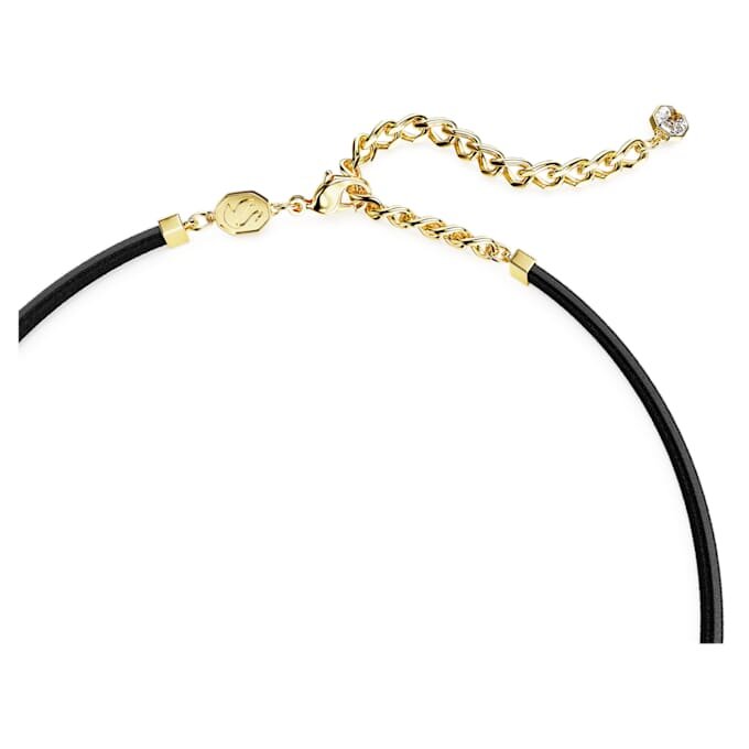 Millenia-choker med åttkantiga kristaller, lila, guldpläterad Millenia-choker med åttkantiga kristaller, lila, guldpläterad