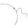 Millenia-halsband med åttkantig slipning, vitt, rodiumpläterat Millenia-halsband med åttkantig slipning, vitt, rodiumpläterat