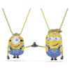 Minions James och Henry med pavé, flerfärgade, guldpläterade
