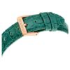 Octea Chrono-klocka, tillverkad i Schweiz, läderarmband, grönt, roséguldfärgad yta Octea Chrono-klocka, tillverkad i Schweiz, läderarmband, grönt, roséguldfärgad yta