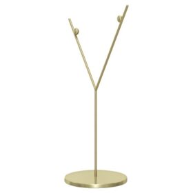 Ornamentställ i guldfärg