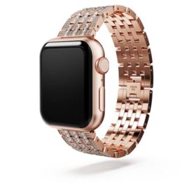 Princess-armband för Apple Watch® 40 mm och 41 mm, roséguldfärgat, roséguldfärgad yta
