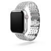 Princess-armband för Apple Watch® 40 mm och 41 mm, silverfärgat, rostfritt stål