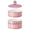 Signum-låda i porslin, liten, rosa Signum-låda i porslin, liten, rosa
