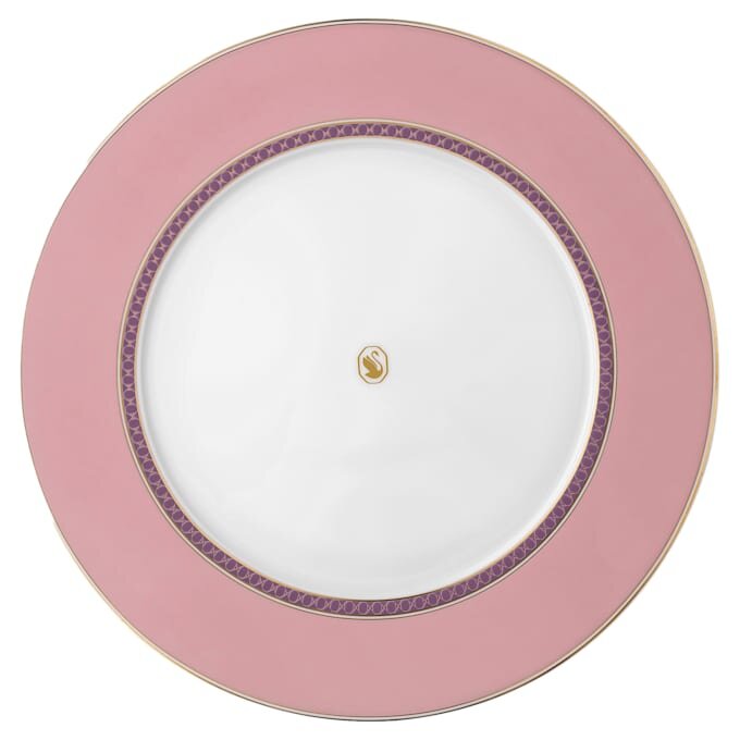 Signum middagstallrik i porslin, rosa Signum middagstallrik i porslin, rosa
