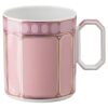 Signum-mugg med lock, porslin, rosa Signum-mugg med lock, porslin, rosa