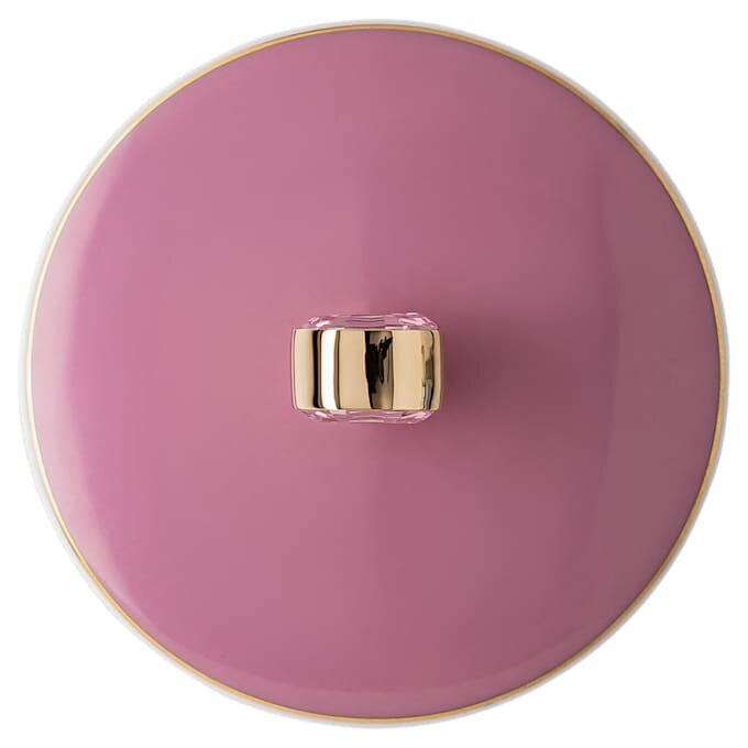 Signum-mugg med lock, porslin, rosa Signum-mugg med lock, porslin, rosa