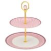 Signum éTagèRe Porslin, liten, rosa