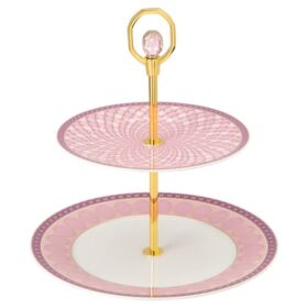 Signum éTagèRe Porslin, liten, rosa