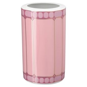 Signum-vas i porslin, rosa