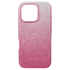 Smartphonefodral med färgövergång, iPhone® 16 Pro, rosa