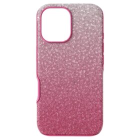 Smartphonefodral med hög färggradient, iPhone® 16, rosa