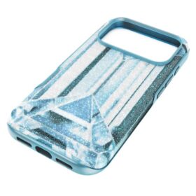 Smartphonefodral med kristalleffekt, iPhone® 17 Pro, blå