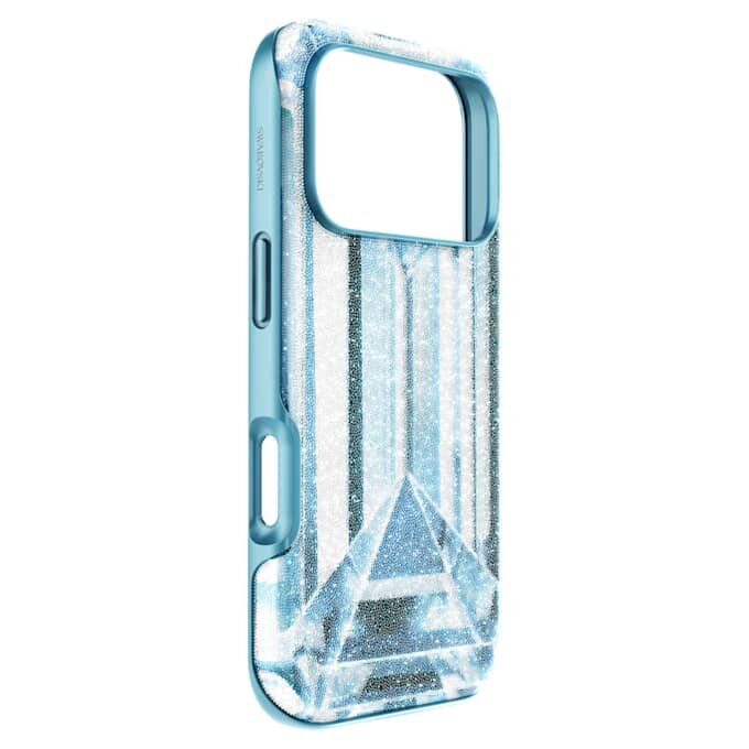 Smartphonefodral med kristalleffekt, iPhone® 17 Pro, blå Smartphonefodral med kristalleffekt, iPhone® 17 Pro, blå
