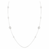 Snake Strandage Crystal Pearl, blandade slipningar, Ormens år, vit, rodierad