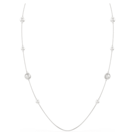 Snake Strandage Crystal Pearl, blandade slipningar, Ormens år, vit, rodierad