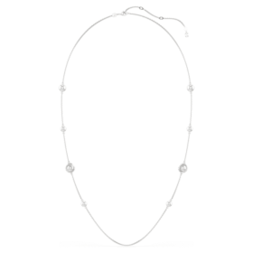 Snake Strandage Crystal Pearl, blandade slipningar, Ormens år, vit, rodierad
