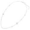 Snake Strandage Crystal Pearl, blandade slipningar, Ormens år, vit, rodierad