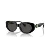 Solglasögon i Cat-Eye-form, Sk6002, svarta Solglasögon i Cat-Eye-form, Sk6002, svarta