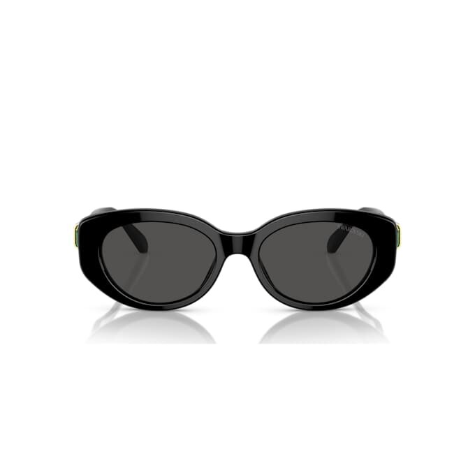 Solglasögon i Cat-Eye-form, Sk6002, svarta Solglasögon i Cat-Eye-form, Sk6002, svarta