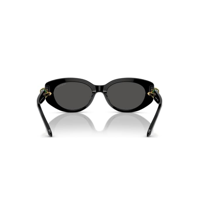 Solglasögon i Cat-Eye-form, Sk6002, svarta Solglasögon i Cat-Eye-form, Sk6002, svarta