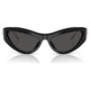 Solglasögon i Cat-Eye-form, SK6046, svarta Solglasögon i Cat-Eye-form, SK6046, svarta