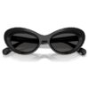 Solglasögon i Cat-Eye-form, Sk6061U, svarta Solglasögon i Cat-Eye-form, Sk6061U, svarta