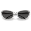Solglasögon i Cat-Eye-form, Sk7025, silverton Solglasögon i Cat-Eye-form, Sk7025, silverton