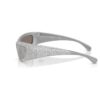 Solglasögon i maskform, Sk6027, silverfärgad Solglasögon i maskform, Sk6027, silverfärgad