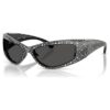 Solglasögon i maskform, SK6027, svart Solglasögon i maskform, SK6027, svart