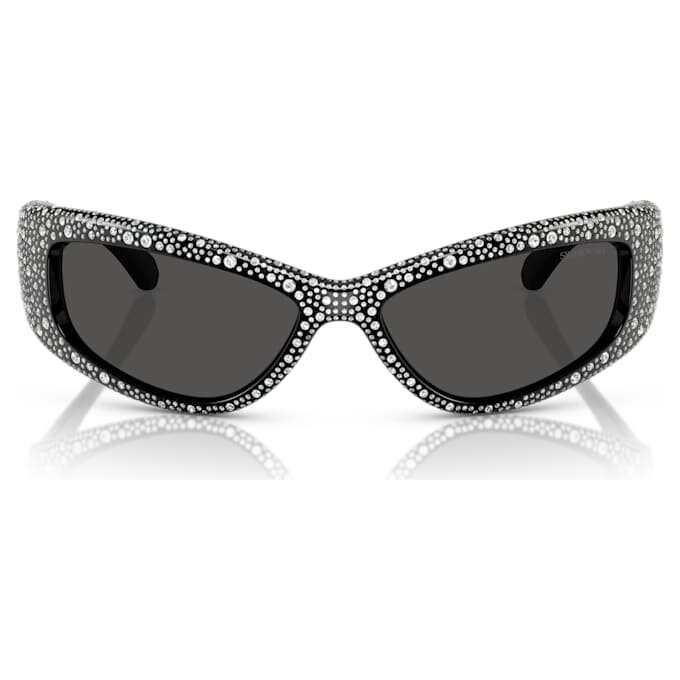 Solglasögon i maskform, SK6027, svart Solglasögon i maskform, SK6027, svart