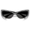 Solglasögon i maskform, SK6027, svart Solglasögon i maskform, SK6027, svart