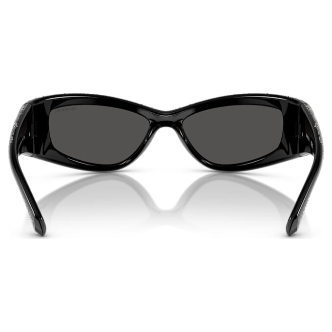Solglasögon i maskform, SK6027, svart Solglasögon i maskform, SK6027, svart