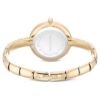 Sublima armbandsur, tillverkat i Schweiz, metallarmband, guldfärgat, champagneguldfärgad yta