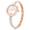 Sublima armbandsur, tillverkat i Schweiz, metallarmband, roséguldfärgat, ytbehandling i roséguldton