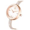 Sublima armbandsur, tillverkat i Schweiz, metallarmband, roséguldfärgat, ytbehandling i roséguldton