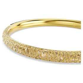Sublima armring Snow Pavé, guldfärgad, guldpläterad