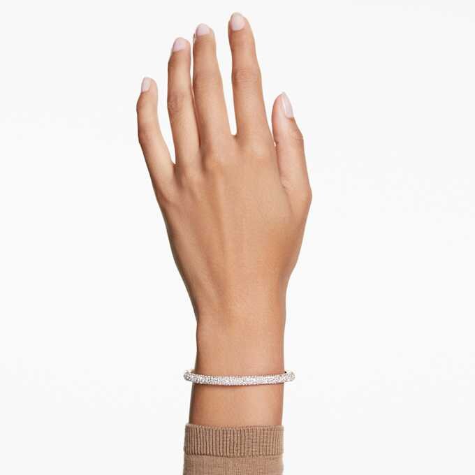 Sublima armring Snow Pavé, vit, roséguldpläterad Sublima armring Snow Pavé, vit, roséguldpläterad
