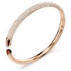 Sublima armring Snow Pavé, vit, roséguldpläterad Sublima armring Snow Pavé, vit, roséguldpläterad